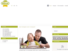 Tablet Screenshot of bioreal.de